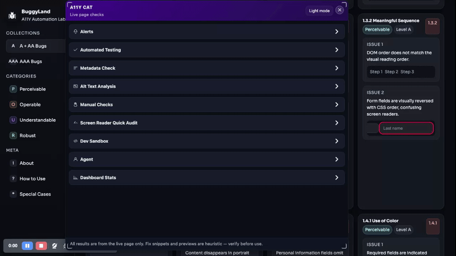 Developer sandbox workflow